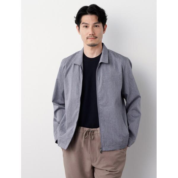 リネンブレンドサマーブルゾン