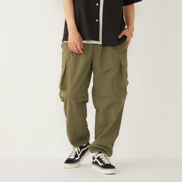 SHIPS Colors:〈洗濯機可能〉コンバーチブル パンツ