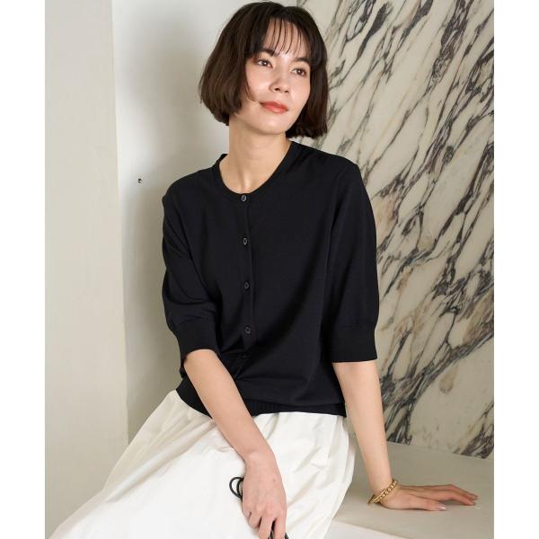 スゴ機能美 ハーフスリーブ カーディガン