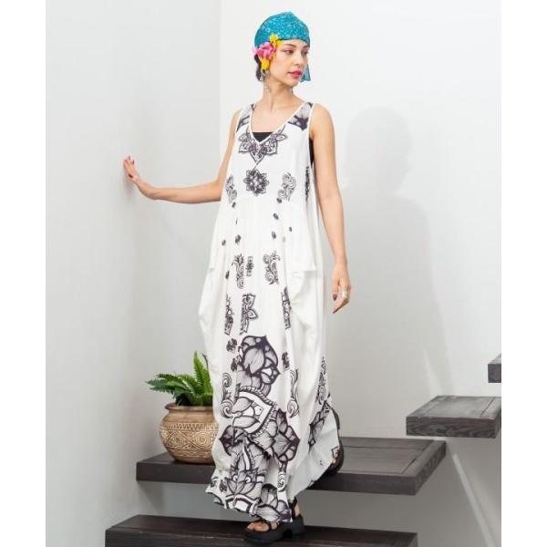 【チャイハネ】アーティット変形ノースリーブワンピース【Amina×VORRUK】