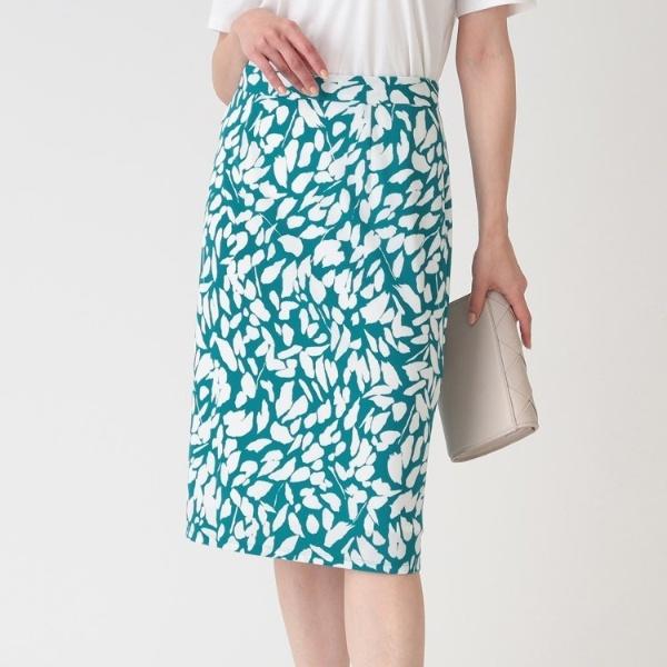 【洗える／日本製／ジャージ素材】タイトシルエットのスカート