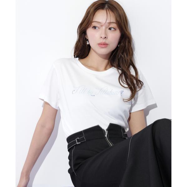 レタリングロゴTシャツ