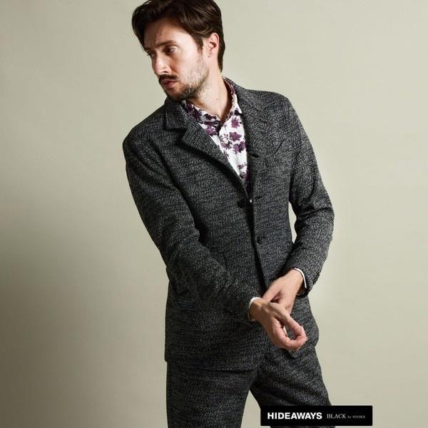 ラッセルジャカードボンディングジャケット