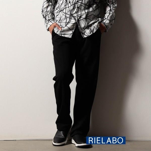【RIELABO】Wフェイスカノコジャカードパンツ