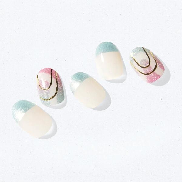 ohoraネイルシールND-090-J N Blue Illusion(韓国コスメ)