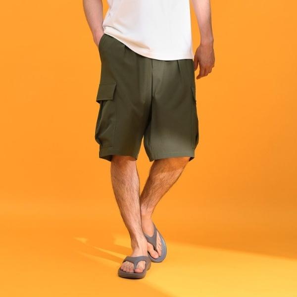 mizugiwa水陸両用カーゴショートパンツ 【接触冷感UVカット吸水速乾洗濯機OK】