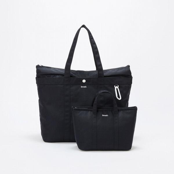 【Breath TOPKAPI】CHILLGO 保冷バッグ付き ナイロン トートバッグ L / 撥水