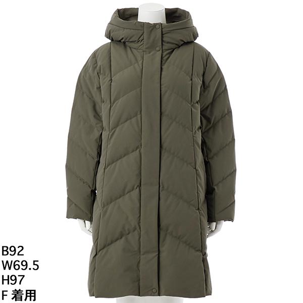 ノンパック矢羽軽量ダウンコート