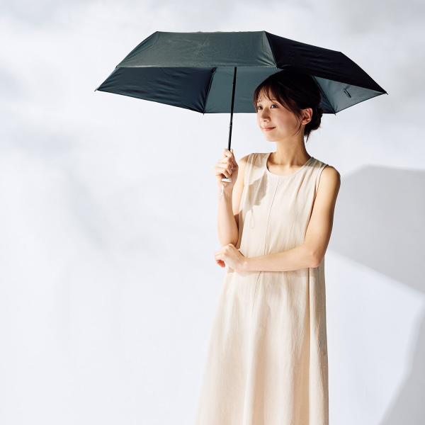 【遮光率100％ 耐風傘】晴雨兼用折りたたみ日傘 フロータス 撥水 遮光 遮熱 UV 54cm