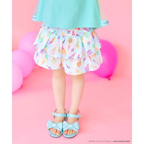 【any FAM×サーティワン アイスクリーム】フレーバー 総柄キュロット