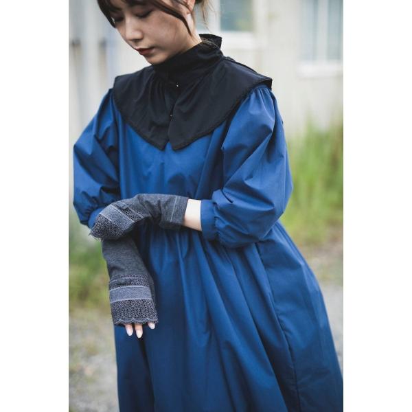 S009　すそケミカルレース　UVアームカバー手袋　ショートサイズ