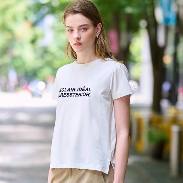 クリア天竺ロゴTシャツ