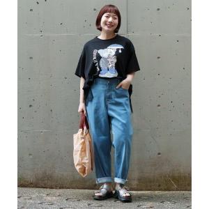 【大きいサイズ】伸びてひんやり優しデニム