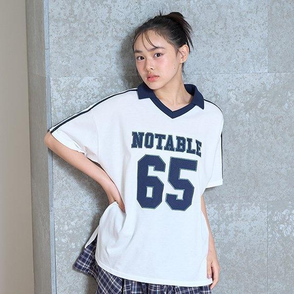 【LTXC】【吸水速乾/さらさら】メッシュナンバーTシャツ