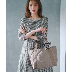 【A4サイズ対応】TRACE PAVE QUILT TOTE キルトバッグ