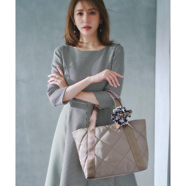 【撥水・A4サイズ対応】TRACE PAVE QUILTOTE キルトバッグ