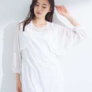 【軽く羽織れる】ボレロカーディガンの詳細画像1