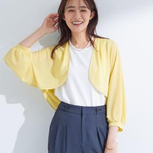 【軽く羽織れる】ボレロカーディガンの詳細画像5