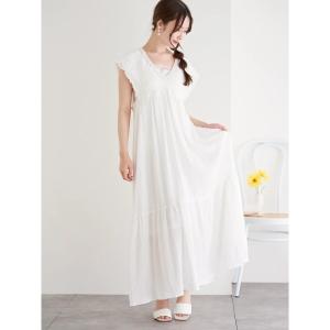 NOTRE emor ワンピース ruffled wave frill dress : ZOZOTOWN