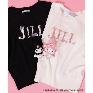 <マイメロディ&クロミコラボ>ロゴジャガードニットの詳細画像1
