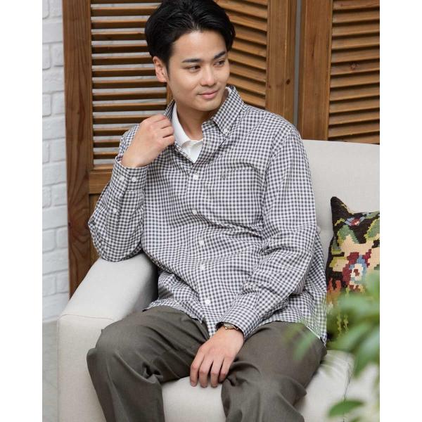 チェックシャツ