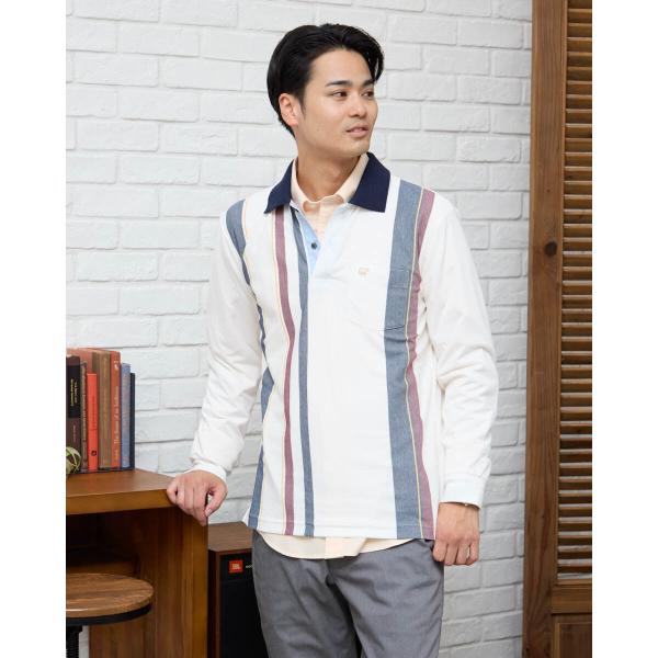 長袖ポロシャツ