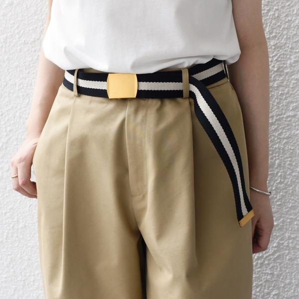 SHIPS Colors:ライン テープ ガチャベルト◇