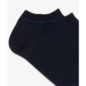 同色ワニロゴショートソックスの詳細画像3