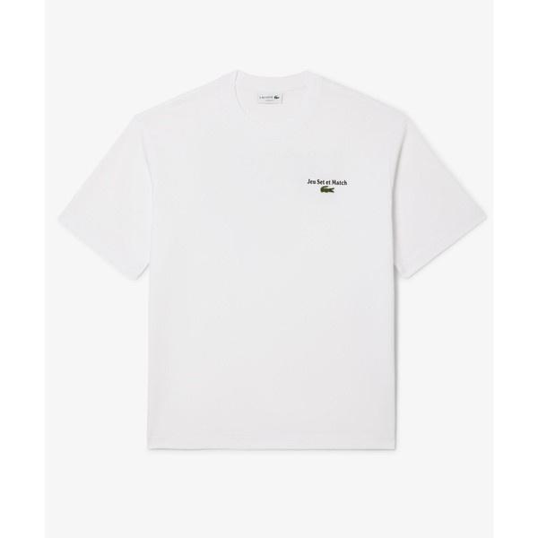 ルーズフィットヘビーウェイトバックプリントTシャツ