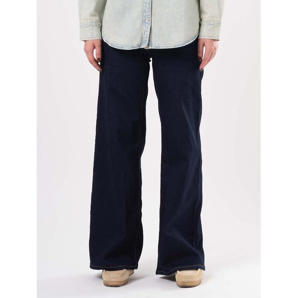 318(TM) シェーピング ワイドレッグ ジーンズ ダークインディゴ