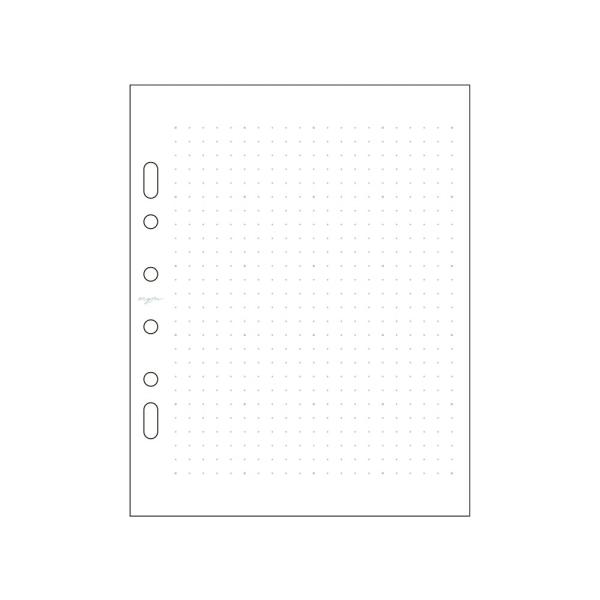 myfa　アレンジペーパーリフィル（ドット方眼）