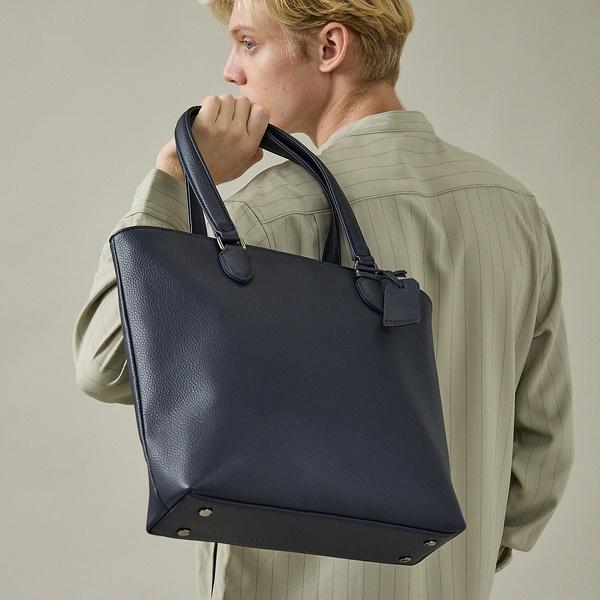 【WEB別注】シボレザー トートバッグ スマートサイズ / 13インチPC対応