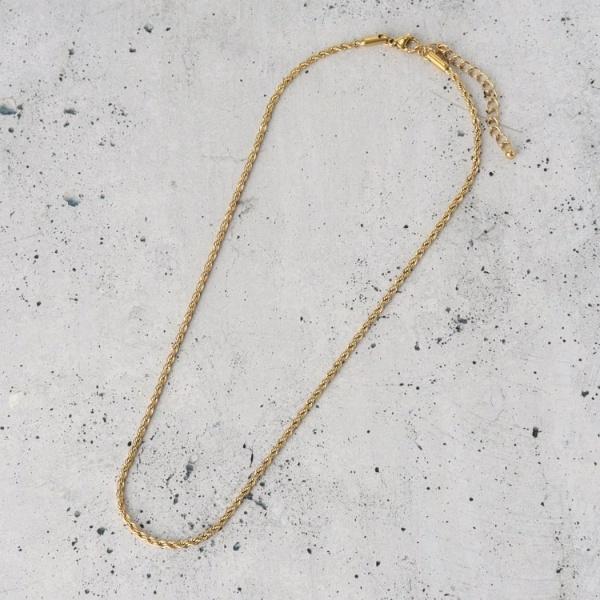 ステンレスショートネックレス