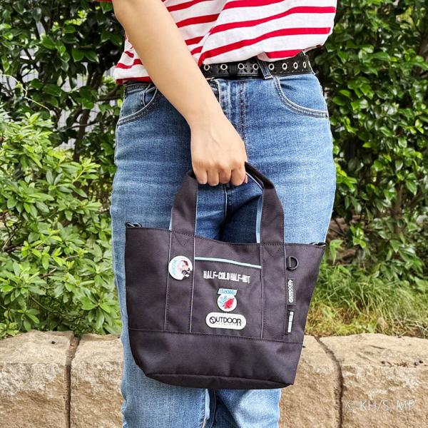 【僕のヒーローアカデミア×OUTDOOR PRODUCTS】缶バッチ付きショルダートート