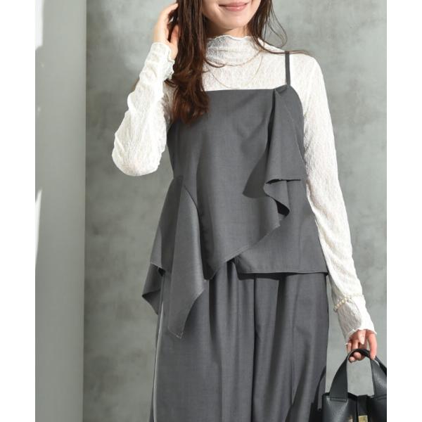 マイクロサキソニーアシメデザインキャミ