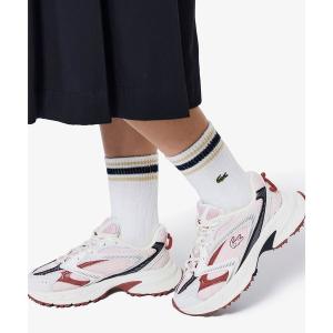 ウィメンズケーブルニットボーダーソックス