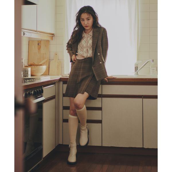 ウーリッシュフラノラップ風スカパン