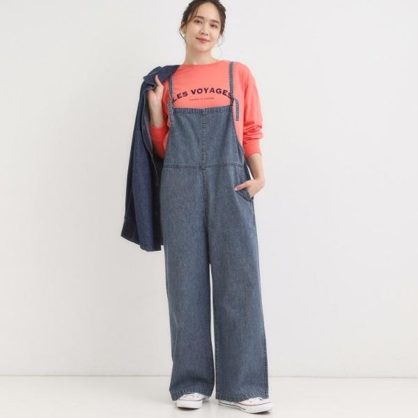 【S-LL】大人のための デニムサロペット