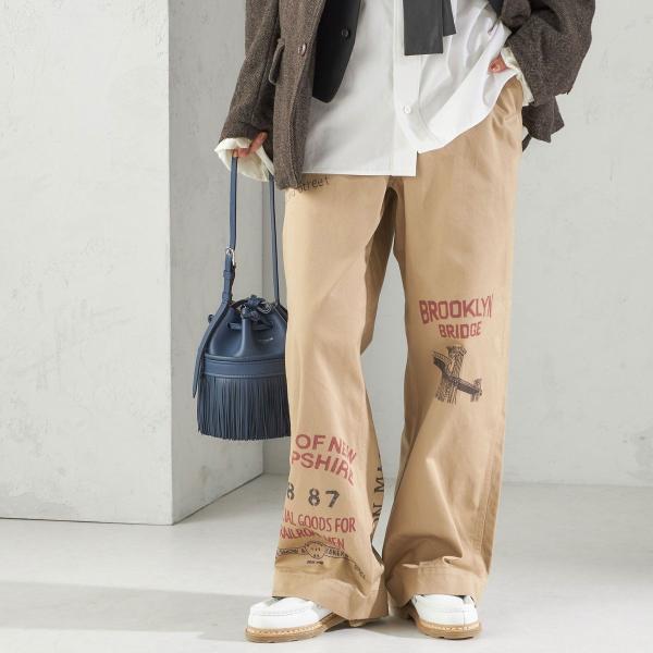 【SHIPS別注】WHITE FIELD: 50th ANNIV チノパン