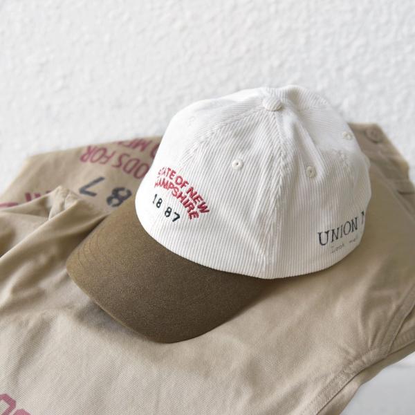 【SHIPS別注】WHITE FIELD: 50th ANNIV ロゴキャップ