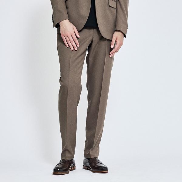 【セットアップ対応】デニムライク ワンタック イージースラックス / 2WAYス