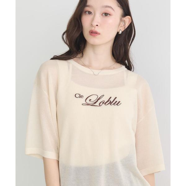 【接触冷感】ロゴ刺繍シアープルオーバー