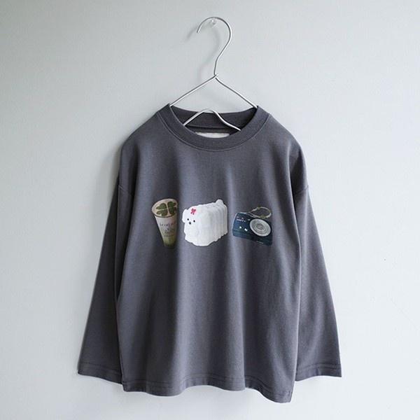 【aBity select./アビティセレクト】フードモチーフアソート長袖Tシャツ