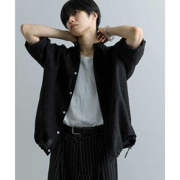 ドローコードレギュラーカラーシャツ