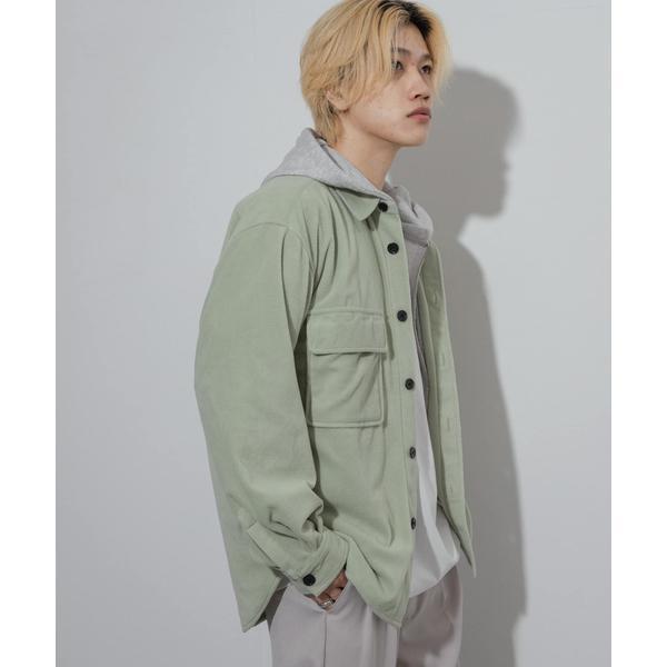 フリースフラップルーズシャツ