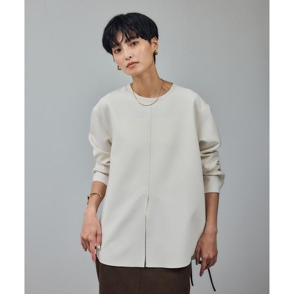 ダブルクロスロングTシャツブラウス / セットアップ対応