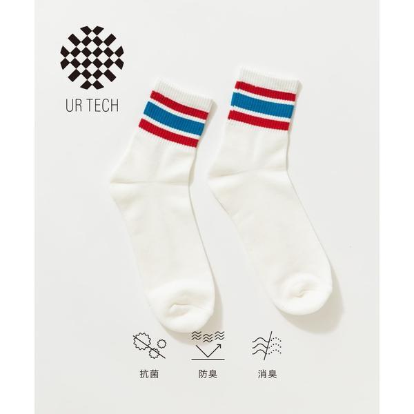 『UR TECH』ラインショートソックス