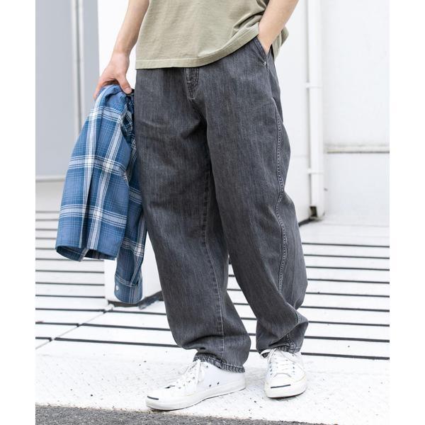 デニムバレルパンツ