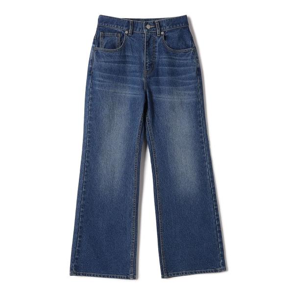SHIPS Colors:〈洗濯機可能〉フレア デニム◇