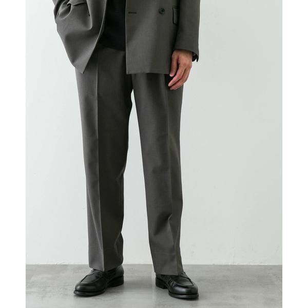 『イージーケア』LIFE STYLE TAILOR　ストレッチオックス2タックパンツ